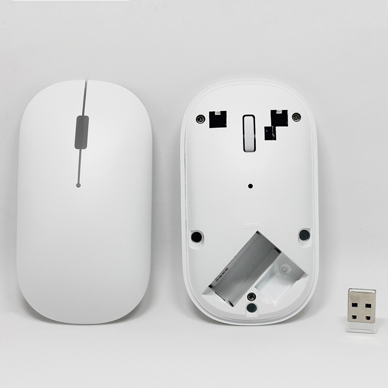 联想(Lenovo)无线鼠标小新Air Handle笔记本电脑通用办公家用超薄便携人体工学 蓝光 金属滚轮4档DPI