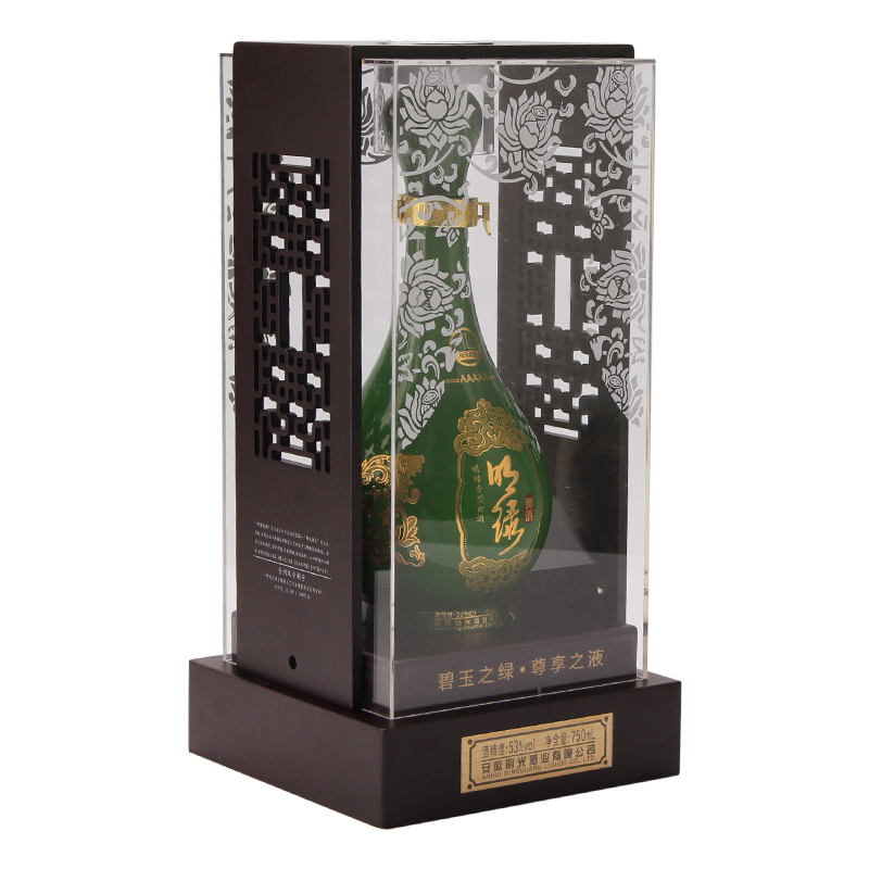 明光明绿系列明绿御酒5a明绿香型白酒53度750ml单瓶参数