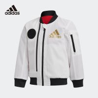 阿迪达斯 adidas 2020春大童装训练运动梭织夹克外套FT8721