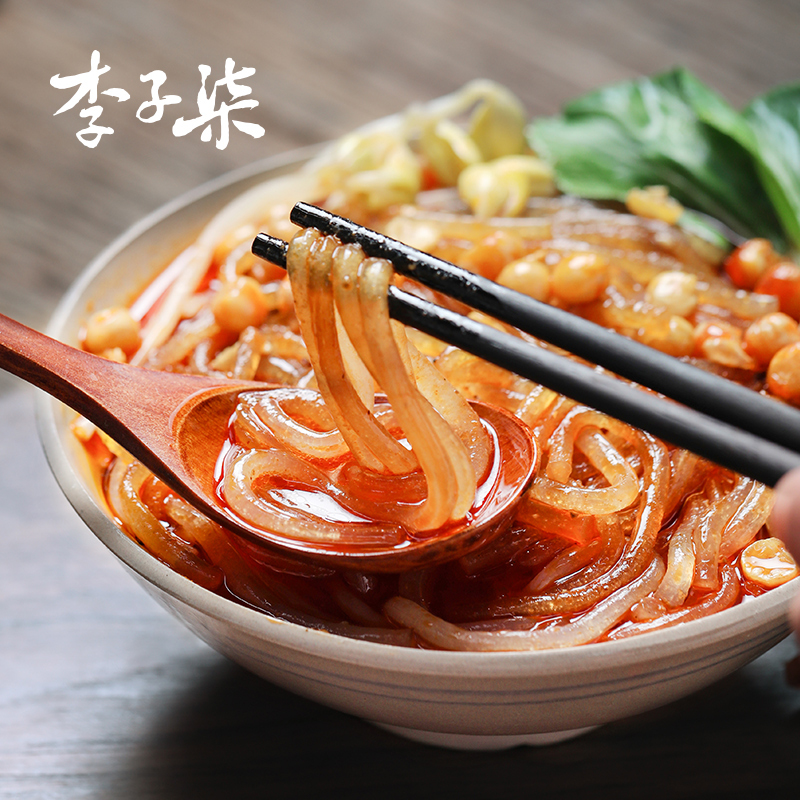 李子柒薯你弹酸辣粉252g*8袋