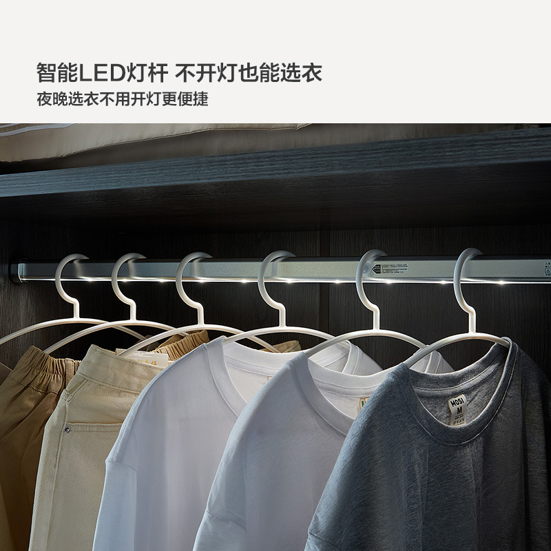 全友家居现代极简衣柜 多规格可选组合衣橱衣柜高清大图