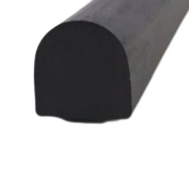 中锦科技 D型实心 密封胶条 15*12mm(宽*高)米图片
