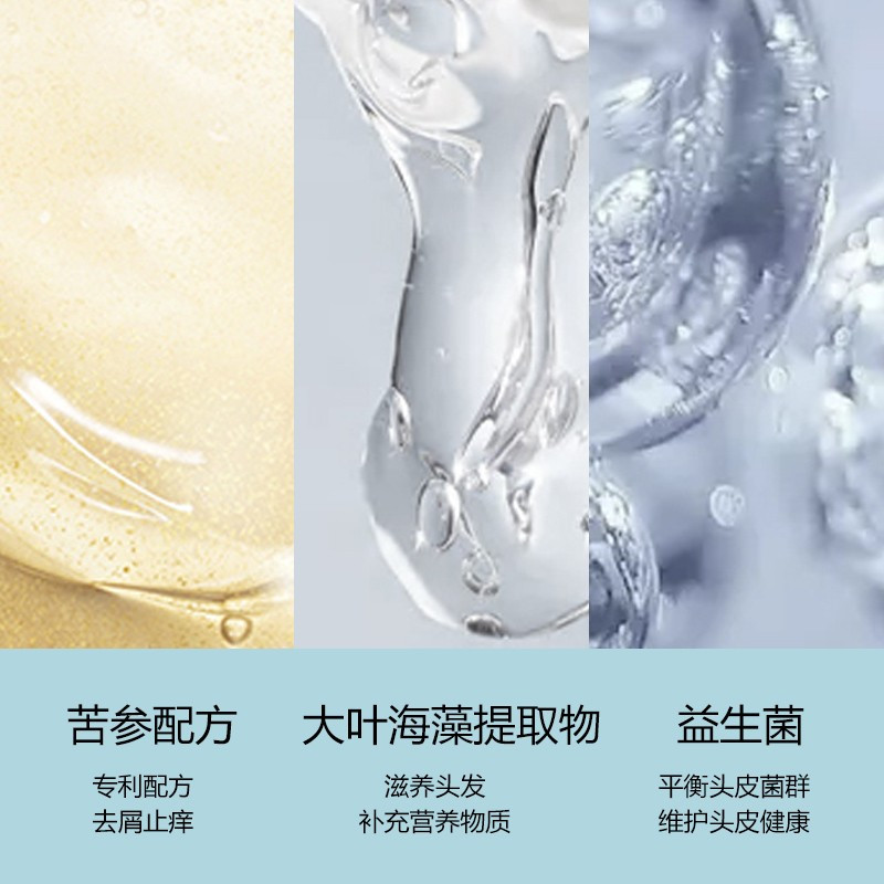 柏缇 去屑洗沐套装(海盐沐浴露+海藻洗发水) 除螨控油去屑止痒505ml*2/套