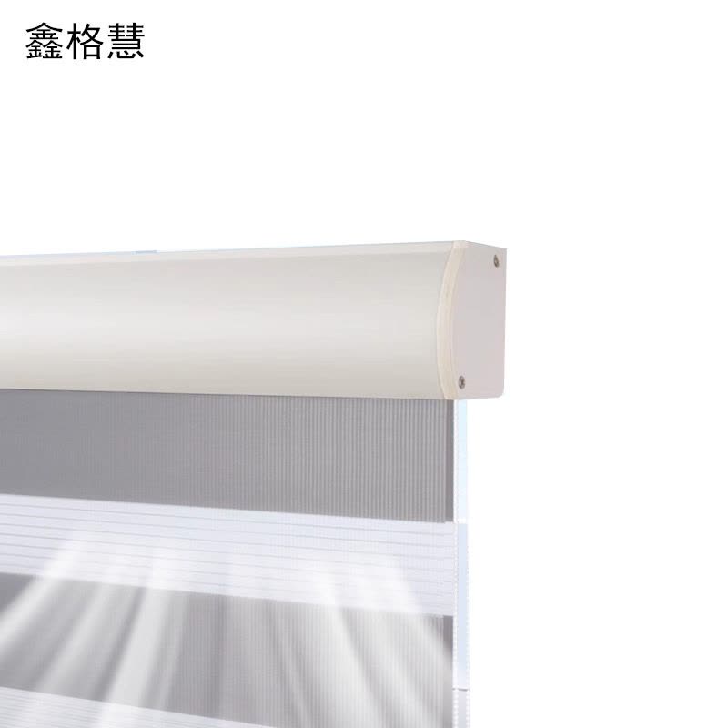 鑫格慧 办公室窗帘半遮光遮阳百叶卷帘 定制款 平方米图片