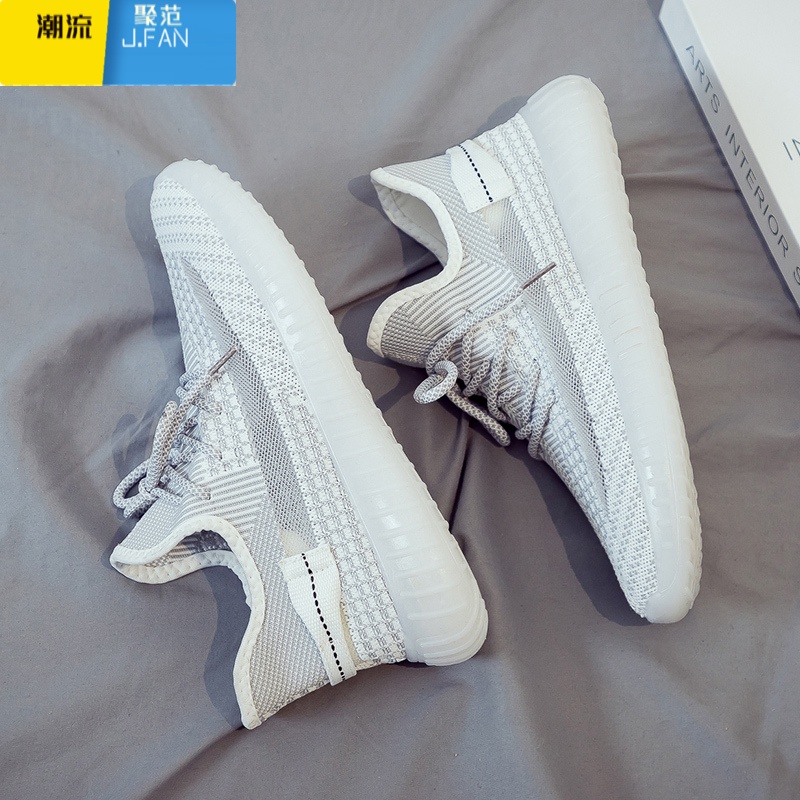 聚范2024夏季新款男款网面网鞋帆布潮鞋百搭休闲潮流男鞋运动板鞋布鞋高清大图