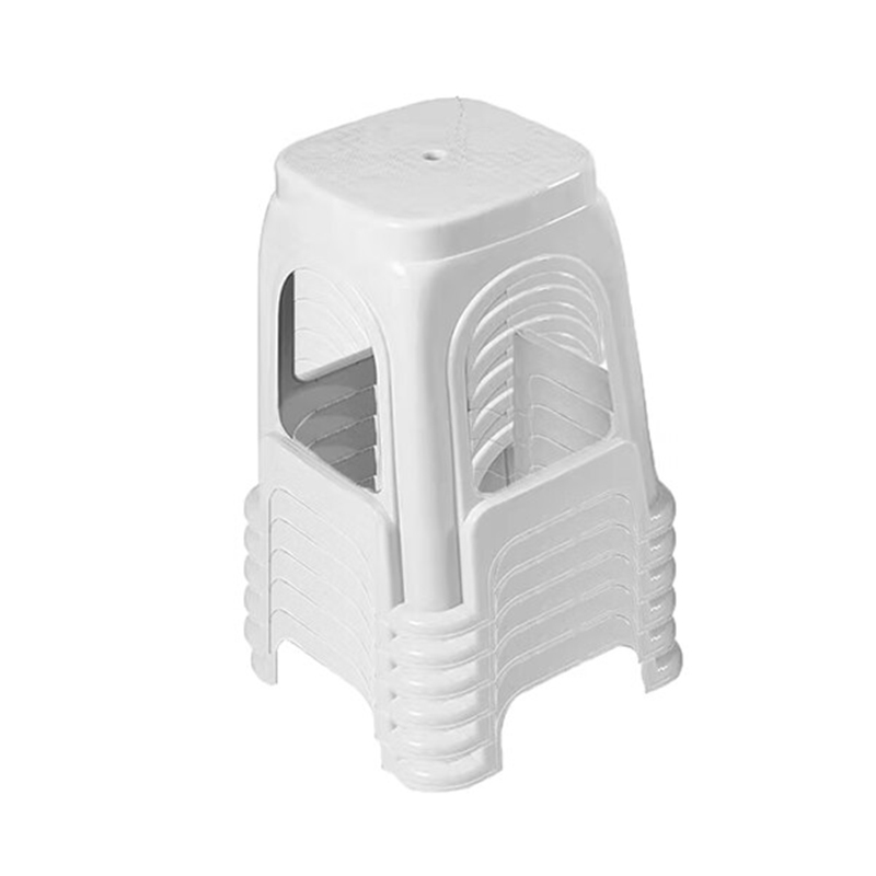 敏胤 SD-9956 双模加厚加固塑料高凳 灰白色