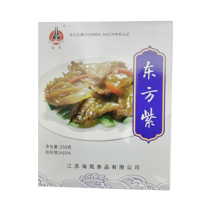【江苏乡村振兴】【财政集采】【滨海】众襄诚 白玉脆海蜇头 250g/盒