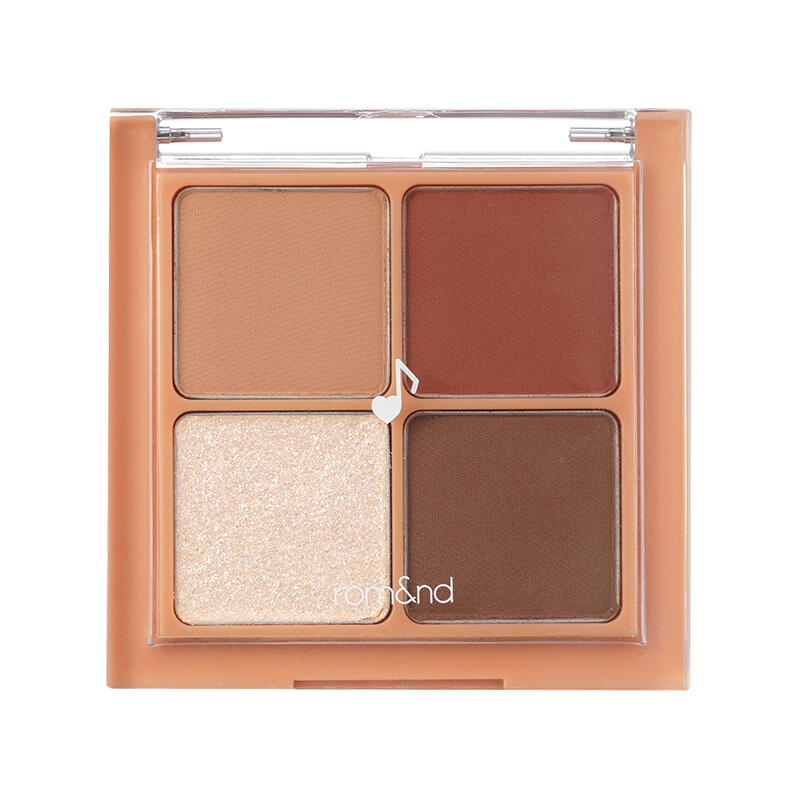 Romand眼影romand四色眼影盘大地色系闪粉珠光防水初学者提亮肤色易上色持久不晕染魅惑双眸6 5g M02 价格图片品牌报价 苏宁易购萬臻貿易海外专营店
