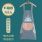 围裙女厨房家用时尚罩衣防水防油长袖工作服做饭围裙可爱日系韩版