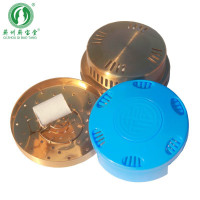 蕲州蕲宝堂 随身灸 艾灸仪 灸衣 艾柱 短艾段艾灸柱 艾炙器具/加厚艾灸盒/温灸器/ 四联加厚全铜灸 腰背腿颈等关节