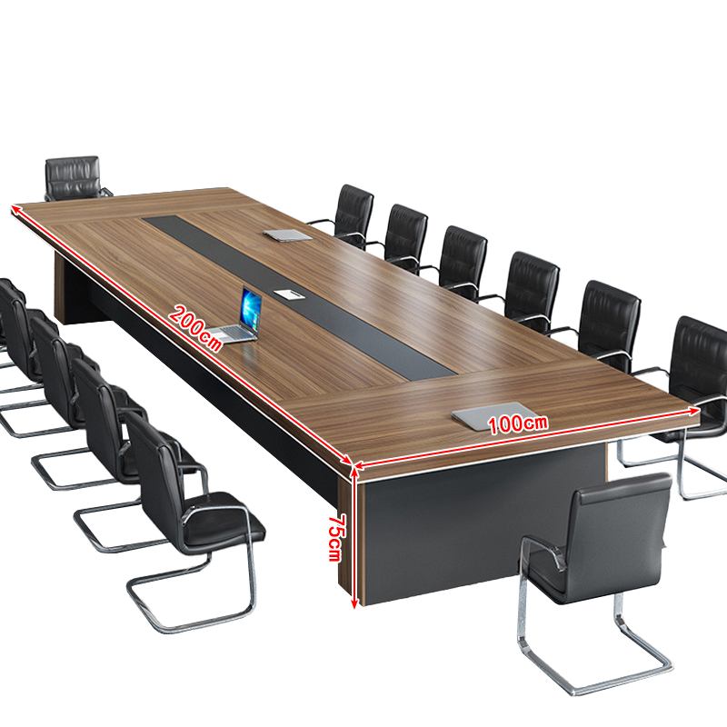 豫龙都会议桌椅2m套高清大图