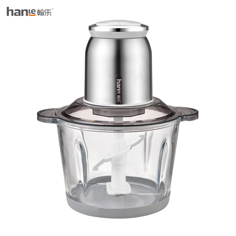 翰乐(hanle)多功能YR008绞肉机 电动绞肉机家用绞馅机家用碎肉机厨房打肉机-3L