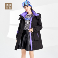 中长款羽绒服女士时尚休闲加厚保暖外套