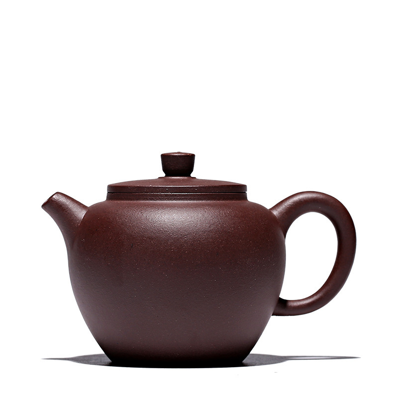 机车紫砂壶原矿紫泥纯全手工杨飞楠制巨轮珠茶具礼品