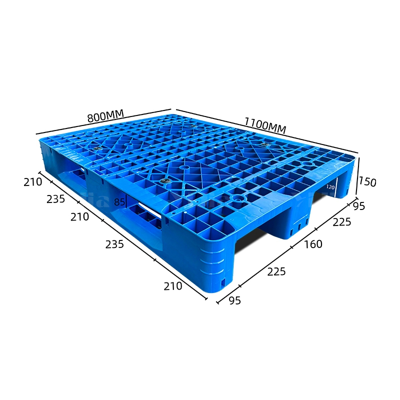 翌嘉YJ4120410塑料托盘仓库防潮垫板地垫叉车托板栈板高清大图