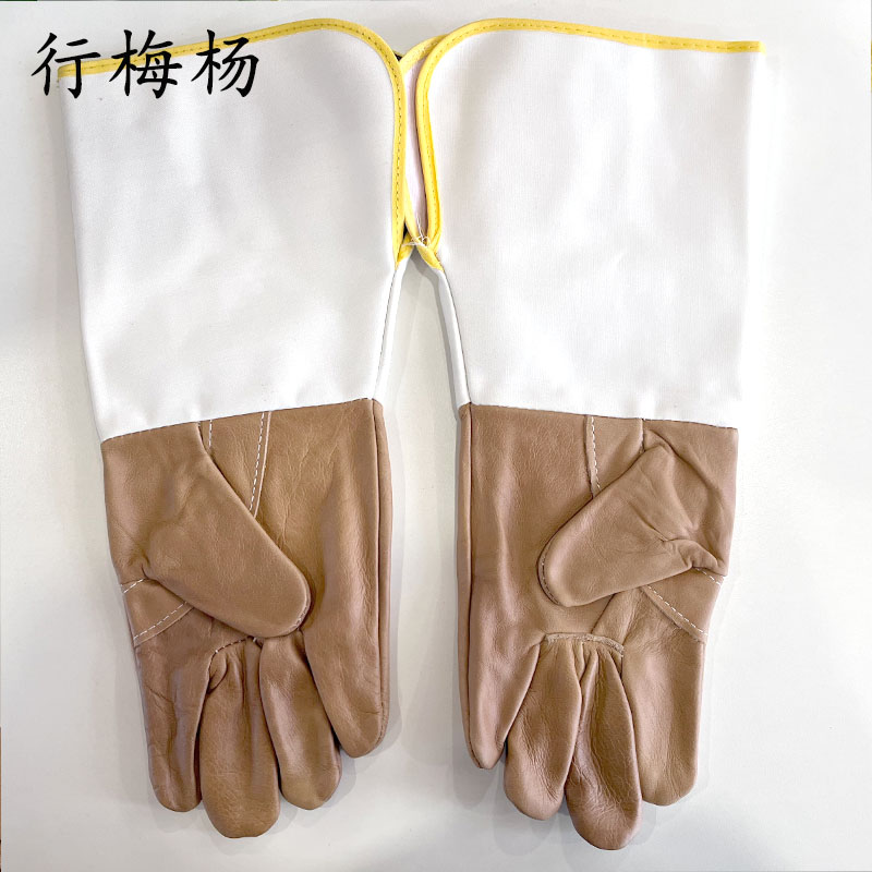 行梅杨 电焊手套 38cm 双高清大图