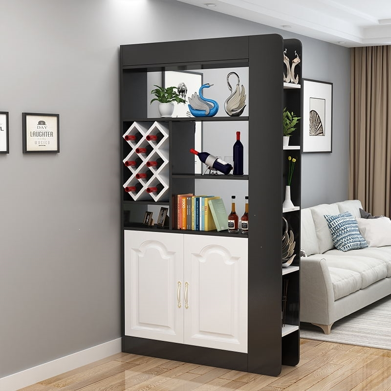 客厅现代简约酒柜隔断柜储物间厅柜装饰鞋柜符象屏风柜门厅玄关柜餐厅
