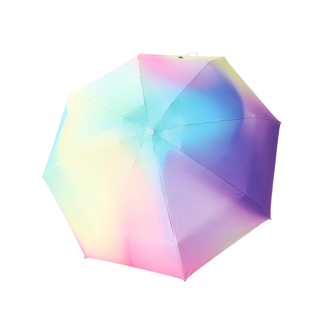 洛安斯 渐变晴雨伞 五折8骨 把高清大图