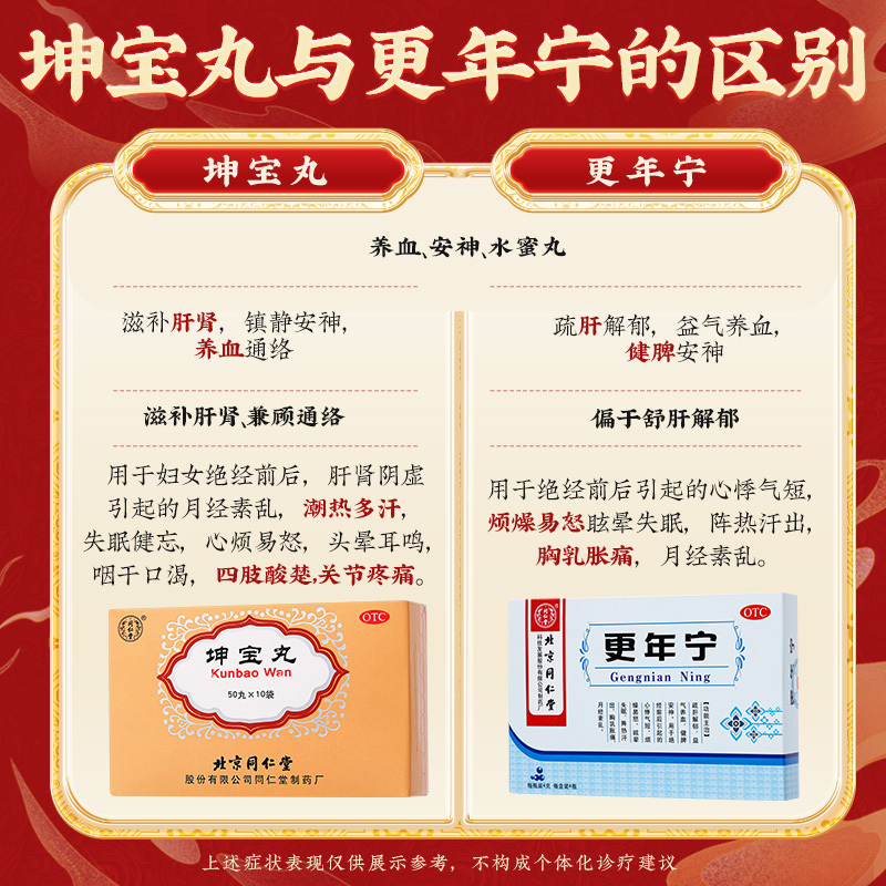 北京同仁堂更年宁4g*4瓶疏肝解郁益气养血健脾安神[5盒装]