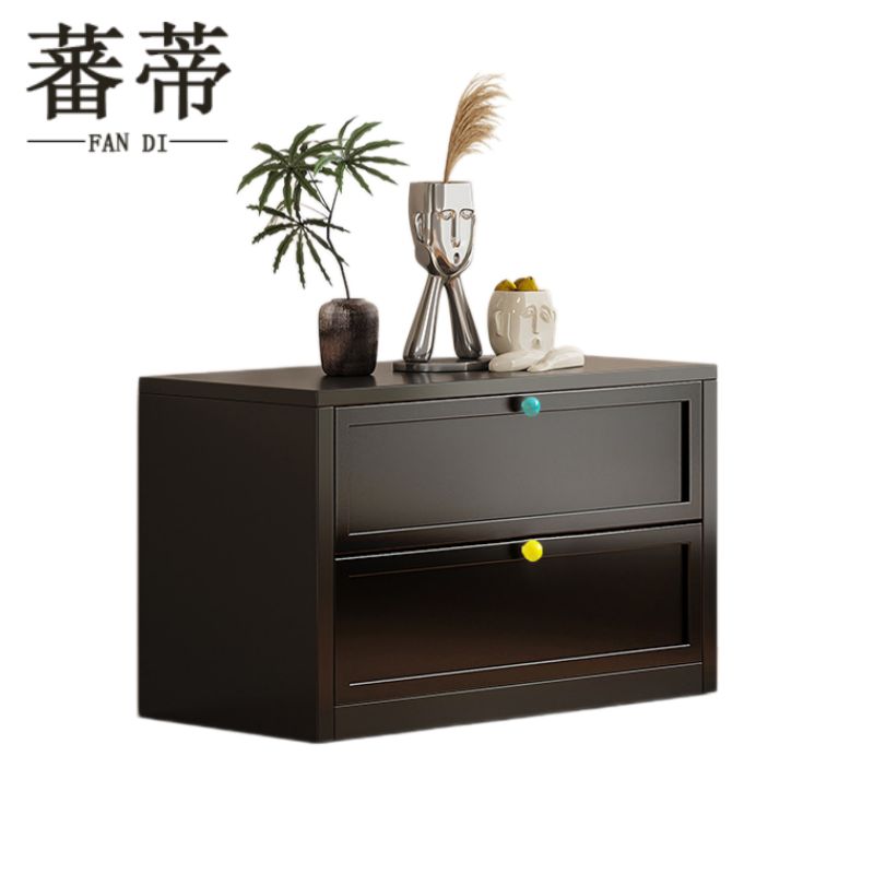 蕃蒂 储物柜 黑色60*40*52cm 台高清大图