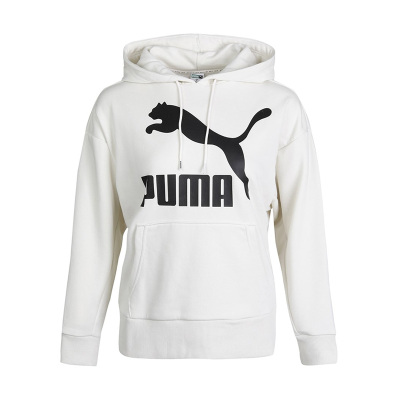 彪马 Puma 新款女子印花连帽休闲卫衣Classics Logo Hoody Regul 59919705