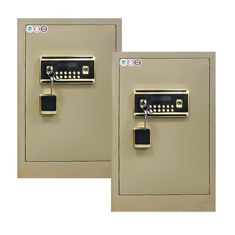 富和美(BNF)品质保险柜5环保喷粉加粗锁栓(400L*480W*800H) 卡其色