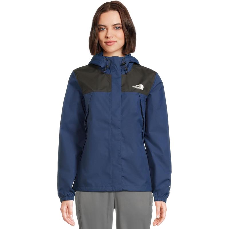 THE NORTH FACE乐斯菲斯冲锋衣女防水防风透气多功能口袋