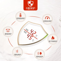 阿诗丹顿（USATON）60升 扁桶双胆电热水器纤薄速热储水式热水器 B8-S