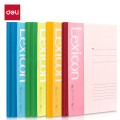 得力(deli)B5/100张无线装订软抄本 记事本/ 工作笔记本子/ 日记本 文具办公用品 7666（6本）