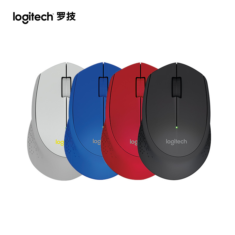罗技(Logitech)(LH)M280 无线光电鼠标笔记本电脑苹果台式机办公省电