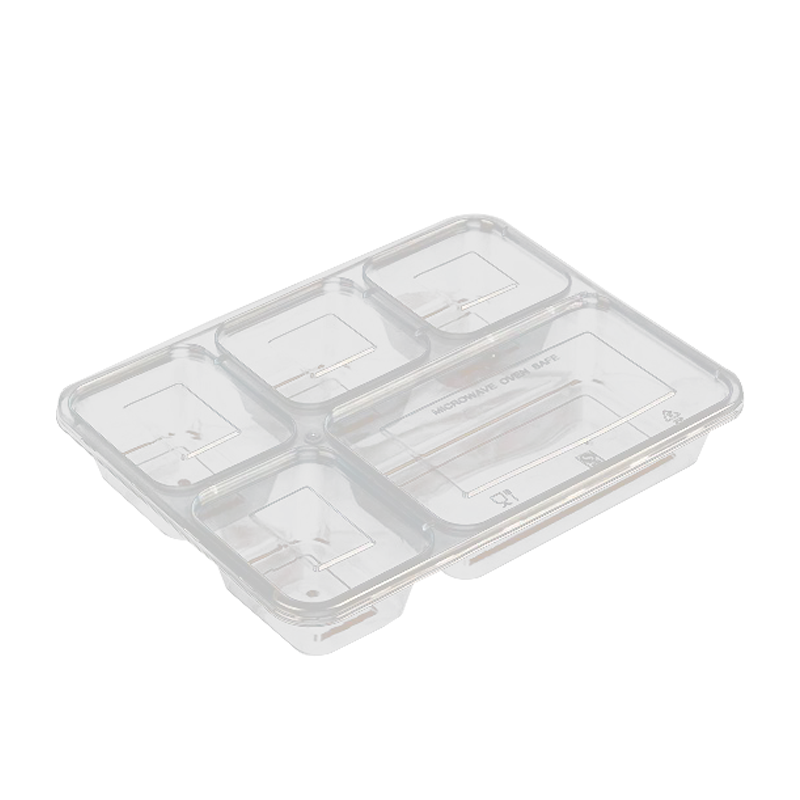 Zithri 一次性餐盒 A2-五格25.6*20*4cm-150 套高清大图
