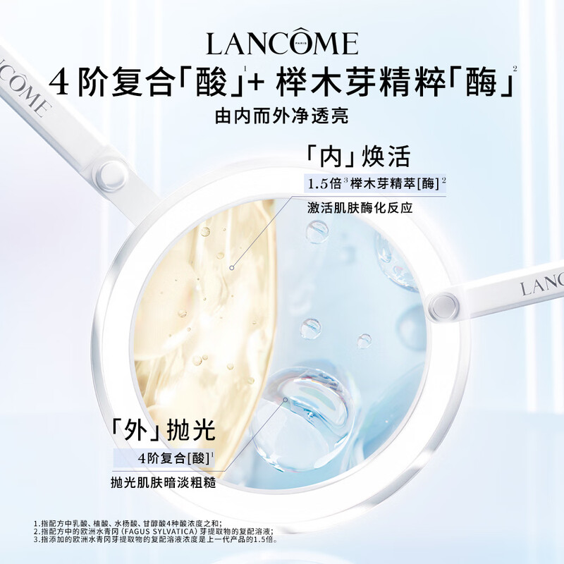 LANCOME兰蔻极光水净澈焕肤双重精华水 (250ML+50ML*5)高清大图
