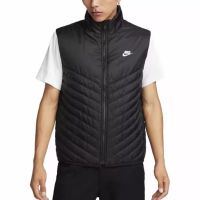 NIKE耐克棉背心运动休闲轻便保暖立领男装马甲FB8202-011 Z