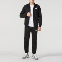 彪马(PUMA)套装男秋季新款户外两件套运动服跑步健身保暖休闲套装 680660-01/偏小一码