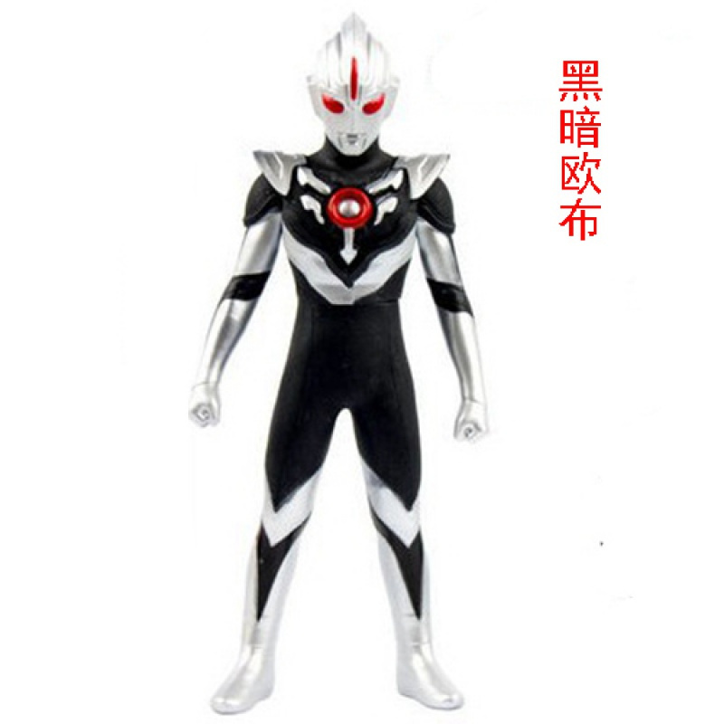 软胶奥特曼怪兽玩具欧布罗索赛罗迪迦捷德男孩银河贝利亚对决黑暗欧布