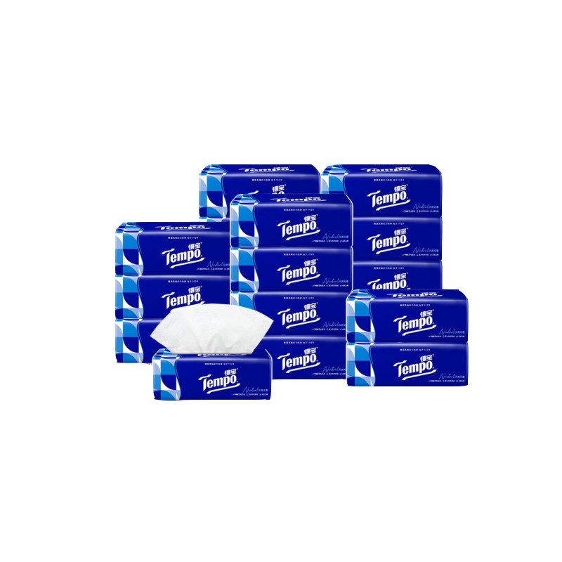 得宝 /维达/心相印 加厚无香家庭抽纸卷纸湿巾抹布组合 58包+10卷高清大图