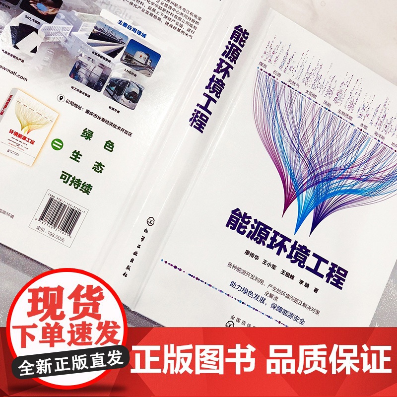 能源环境工程 廖传华 王小军 可再生能源开采和利用方式技术方法工艺过程及主要设备书籍 煤炭石油太阳能风能生物质能新能源技高清大图