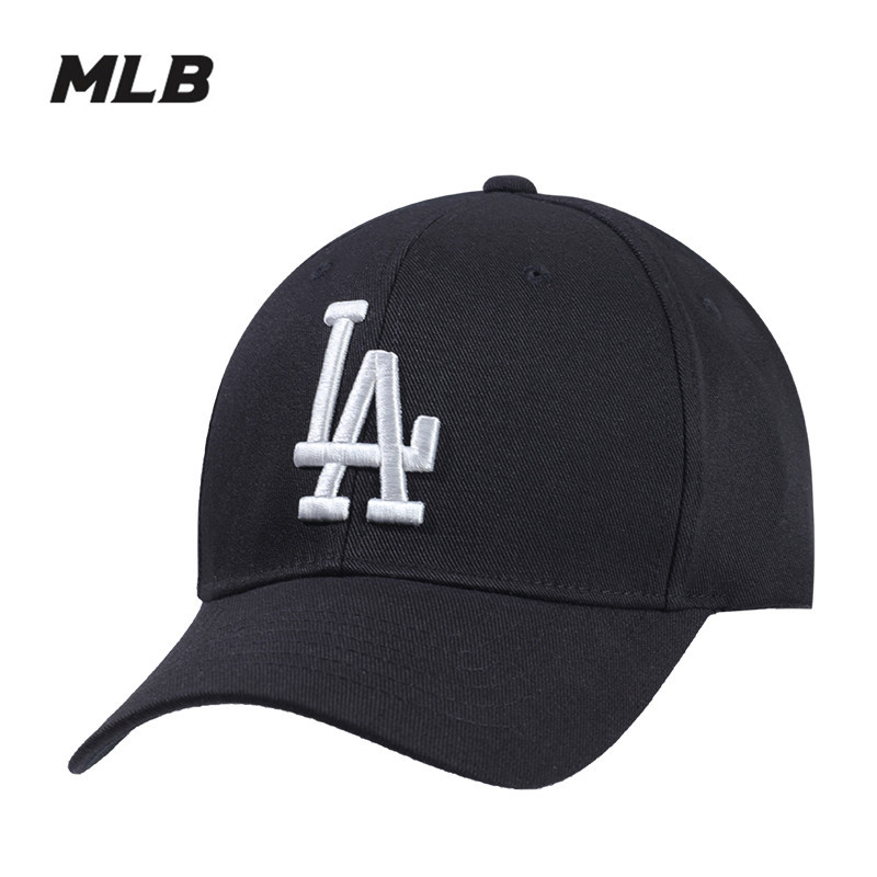 mlb运动棒球帽男女四季款ny帽子户外休闲可调节la遮阳帽休闲鸭舌帽