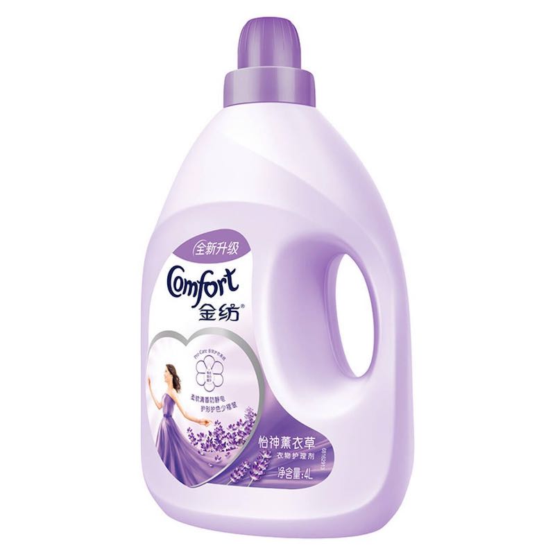 金纺 怡神薰衣草衣物护理剂4L高清大图