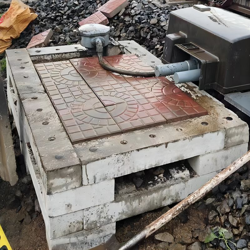 2024新款挤木拼接式硬面化 750*150*150mm高清大图