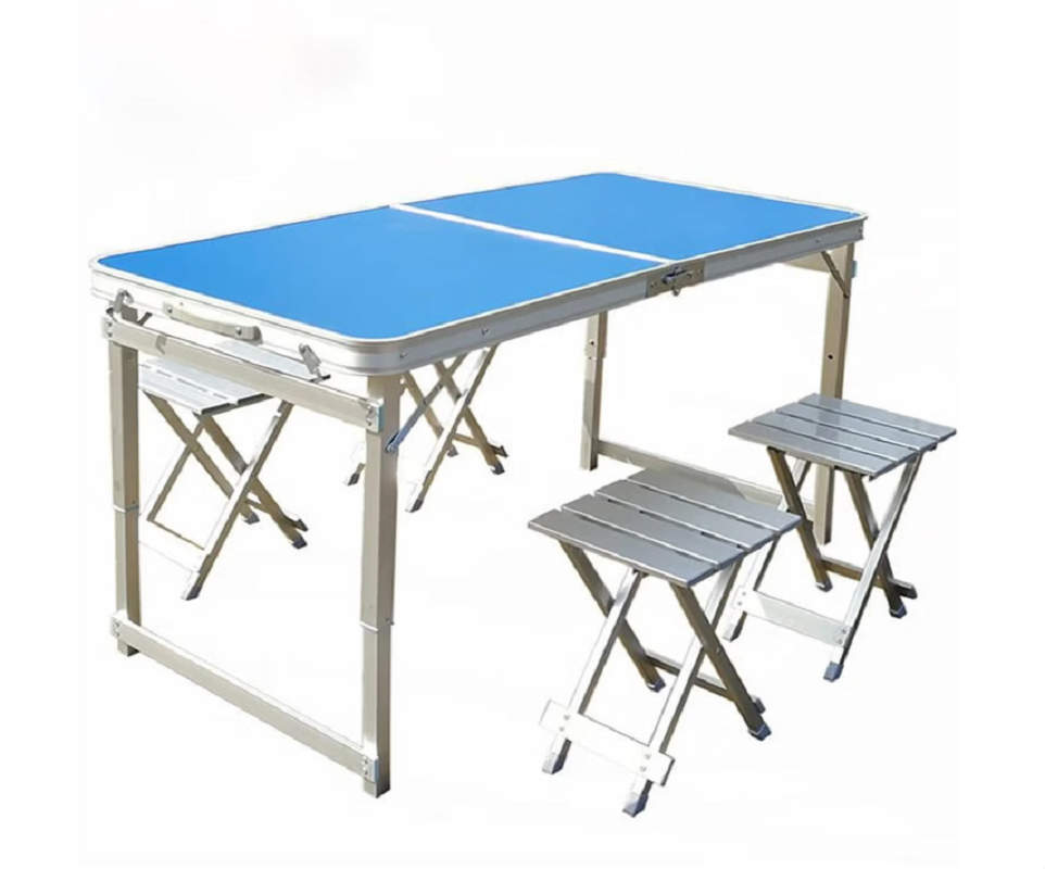 三极户外Tri-polarTP5529 便携式户外铝合金折叠桌 120*60*53/62/70cm (单位:张)