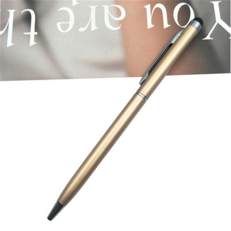 可以在手机上画画的笔触控笔手绘笔电子笔数码触屏笔触控点触笔 金色
