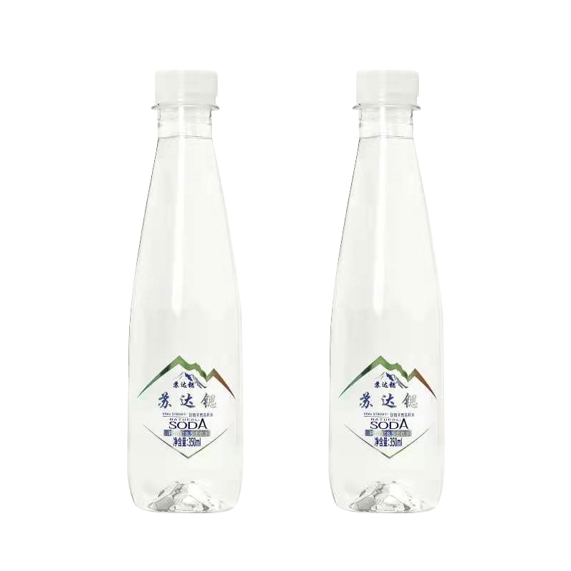 蒲峪冰川苏打锶天然苏打水350ML*12瓶新品整箱装(单位:箱)