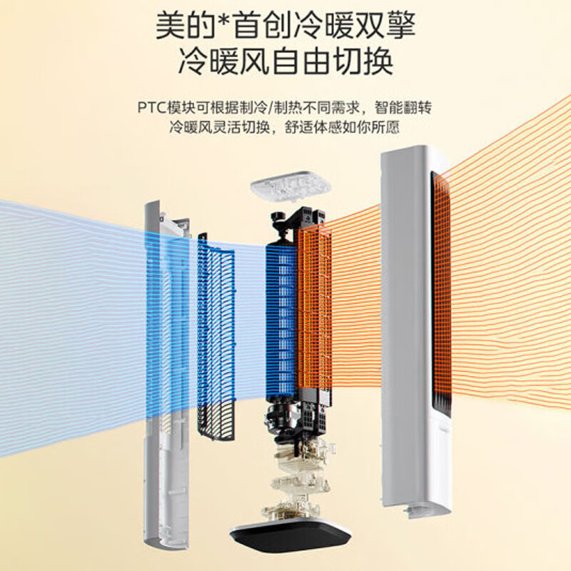 美的 电暖器 NFU-BR2200W高清大图