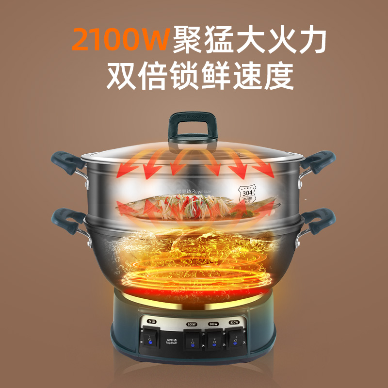 荣事达真不锈大开关多用锅RS-FT32YZ高清大图