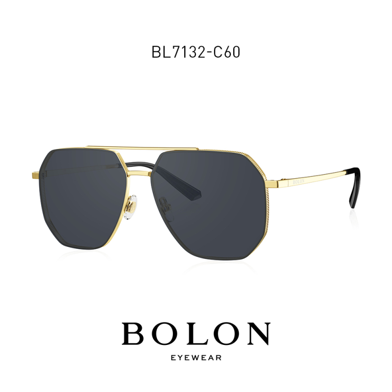 BOLON暴龙眼镜新品金属框太阳镜男士偏光开车驾驶墨镜BL7132