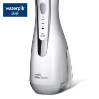 洁碧(Waterpik)冲牙器便携式水牙线洗牙器牙齿冲洗器家用冲牙器多喷头 正畸适用手持式小蛮腰 珍珠白 GS9-12