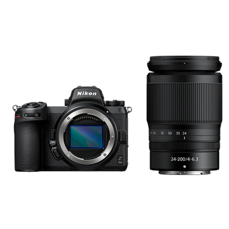 尼康nikonz6iiz24200mm数码微单相机单镜头套装约2450万像素