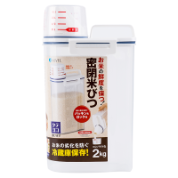 日本厨房五谷杂粮收纳盒 asvel杂粮罐储物收纳盒密封罐杂粮储物罐 2kg