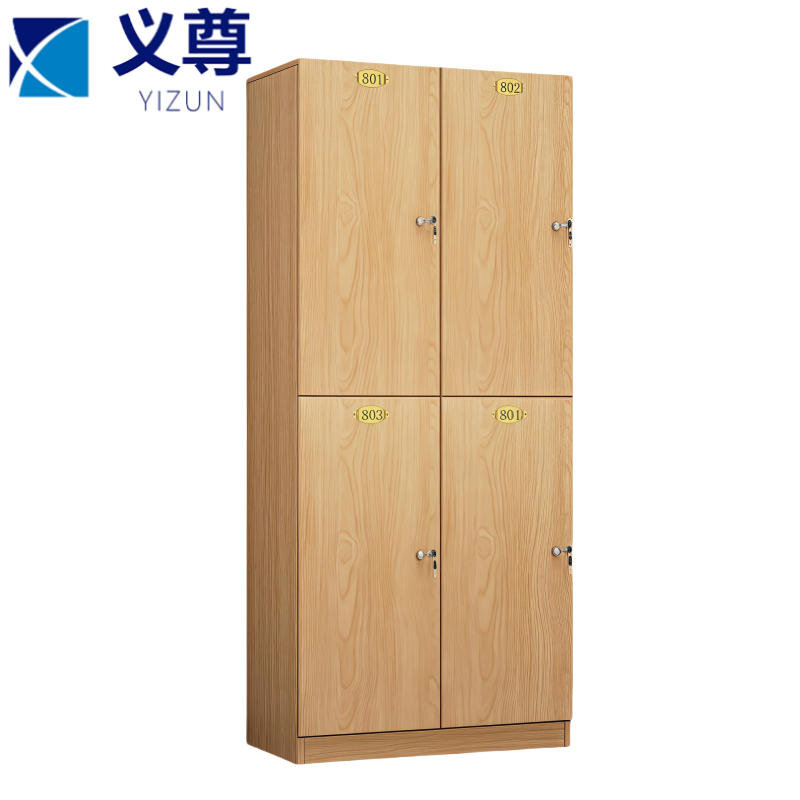 义尊 木质衣柜 2层4门 台高清大图